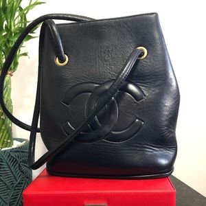 Authentic Vintage Channel Bucket bag